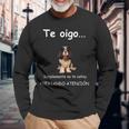 Cavalier King Charles Spaniel Perro Cavalier King Charles Camiseta de manga larga Regalos para ancianos