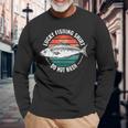 Chemise De Pêche Porte-Bonheur Pour Chasseur Et Pêcheur T-shirt à manches longues Cadeaux pour les vieillards