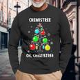 Chemistree Oh Chemistree Science Christmas Chemistry Langarmshirts Geschenke für alte Männer