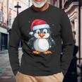 Children's Christmas Cute Penguin Christmas Xmas Langarmshirts Geschenke für alte Männer