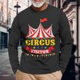 Circusisitor Artist Circus Langarmshirts Geschenke für alte Männer