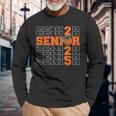 Class Of 2025 Basketball Senior Night Long Sleeve T-Shirt Gifts for Old Men