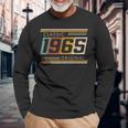 Classic 1965 Originalintage Birthday Est 1965 Edition Langarmshirts Geschenke für alte Männer