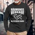 Clearance Sale Everything Must Raus Party Langarmshirts Geschenke für alte Männer