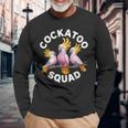 Cockatoo Squad Cockatoo Group Langarmshirts Geschenke für alte Männer