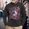 Colourful Disco Ball Retrointage Club 70S Langarmshirts Geschenke für alte Männer