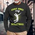 Cool Boys Playolleyballolleyballer Boys Children's Langarmshirts Geschenke für alte Männer