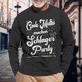 Coole Muttis Machen Schlagerparty Outfit Sexy Schlager Party Langarmshirts Geschenke für alte Männer