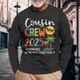 Cousin Crew 2025 Making Memories Summer Family Vacation Long Sleeve T-Shirt Gifts for Old Men