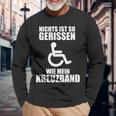 With Cross Band And Cross Band Crack Football Ski Injury Langarmshirts Geschenke für alte Männer