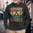 Cruise Squad 2025 Family Group Matching Summer Vacation Long Sleeve T-Shirt Gifts for Old Men