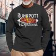 Currywurst Ruhrpott Carpaccio Bratwurst Fast Food Currywurst Langarmshirts Geschenke für alte Männer