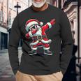 Dabbing Santa Claus Christmas Boys Langarmshirts Geschenke für alte Männer