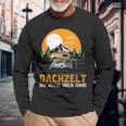 Dachzelt Never More Top Without – Roof Tent Camping Langarmshirts Geschenke für alte Männer