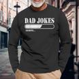 Dad Jokes Loading Langarmshirts Geschenke für alte Männer