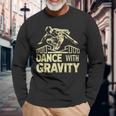 Dance With Gravity Parkour Langarmshirts Geschenke für alte Männer