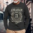 Das Ist Ein Abraham Ding Abraham Name Langarmshirts Geschenke für alte Männer