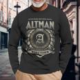 Das Ist Ein Altman Ding Altman Name Langarmshirts Geschenke für alte Männer