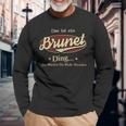 Das Ist Ein Brunet Ding Das Würdest Du Nicht Verstehen Brunet Name Langarmshirts Geschenke für alte Männer