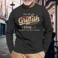 Das Ist Ein Griffith Ding Das Würdest Du Nicht Verstehen Griffith Name Langarmshirts Geschenke für alte Männer