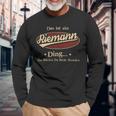 Das Ist Ein Riemann Ding Das Würdest Du Nicht Verstehen Riemann Name Langarmshirts Geschenke für alte Männer