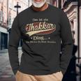 Das Ist Ein Thakkar Ding Das Würdest Du Nicht Verstehen Thakkar Name Langarmshirts Geschenke für alte Männer