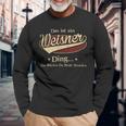 Das Ist Ein Weisner Ding Das Würdest Du Nicht Verstehen Weisner Name Langarmshirts Geschenke für alte Männer