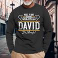 David Oici Á Quoi Ressemble Le Meilleur Du Monde T-shirt à manches longues Cadeaux pour les vieillards