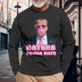 Donald Trump Bubble Gum Langarmshirts Geschenke für alte Männer