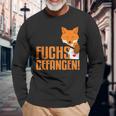 Doppelkopf Card Game Foxes Catch Langarmshirts Geschenke für alte Männer