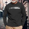 Evolution Train Driver Train Train Train Locomotive Langarmshirts Geschenke für alte Männer