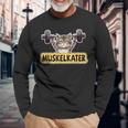 Fitness Fitness Trainer Muscle Soreness Bodybuilder Gym Langarmshirts Geschenke für alte Männer