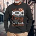 Football Mimi Proud Mimi Of A Football Player Long Sleeve T-Shirt Gifts for Old Men