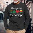 Fridays For Schafkopf Double Head Langarmshirts Geschenke für alte Männer