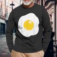 Fried Egg Eggs Costume Food Adult Child Food Carnival Langarmshirts Geschenke für alte Männer