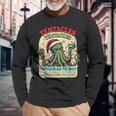 Cthulhu Christmas Tentacle Eldritch Holiday Langarmshirts Geschenke für alte Männer