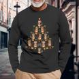 Flannelette Christmas Tree Christmas Flannelette Langarmshirts Geschenke für alte Männer