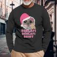 Hamster Sadhamster Hamstie Meme Schlafi Schlafi Langarmshirts Geschenke für alte Männer