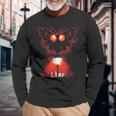 Mothman Moth Lamp Weirdcore Oddly Specific Meme Langarmshirts Geschenke für alte Männer