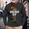 Gaming Gaming Gamerideo Game Pc Christmas Gamer Elf Langarmshirts Geschenke für alte Männer