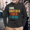 Gaming For Nage Boys 8-16 Years Old Birthday Gamer Langarmshirts Geschenke für alte Männer