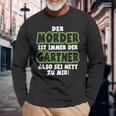 Gardener Garden Gardening Landscape Gardener Saying Langarmshirts Geschenke für alte Männer