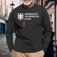 German Federal Institute For Incompetence Am Bau Pfusch Am Bau Langarmshirts Geschenke für alte Männer