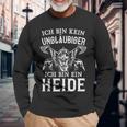 Germaniking Ich Bin Kein Unbelubiger Ich Bin Ein Heide Langarmshirts Geschenke für alte Männer