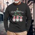 Gnome Gnome Christmas Jumper Merry Christmas Langarmshirts Geschenke für alte Männer