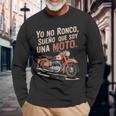 Graciosa Moto Yo No Ronco Sueño Que Soy Moto Camiseta de manga larga Regalos para ancianos
