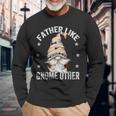 Grandpa Fathers Day Gnome For And Best Dad Pun Long Sleeve T-Shirt Gifts for Old Men