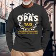 Grandpa's Taxi Chauffeur Auto Fahrbring Und Bringen Langarmshirts Geschenke für alte Männer