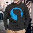 Great Dane Profile Langarmshirts Geschenke für alte Männer