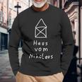 Hausom Nikolaus Weihnachtsspruch Langarmshirts Geschenke für alte Männer